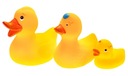 РЕЗИНОВЫЕ УТКИ ДЛЯ ВАННЫ 3 ШТ HENCZ TOYS