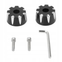 PLUGS END UCHWYTOW ZE FOOT ALUMINUM ZAMIENNIKI FOR F3 RT ST HM  photo 5