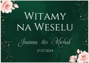 Plan stołów gości tablica na wesele A5 8szt