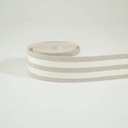 Полоска для обоев BEIGE STRIPES с серебряными блестками BORDER