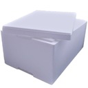 Прочный термобокс Styrobox 58x38x37см / 44 л