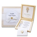 PAMIĄTKA CHRZTU ŚWIĘTEGO PUDEŁKO NA CHRZEST PREZENT PERSONALIACJA