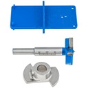 РЕГУЛИРУЕМАЯ ФРЕЗЕРОВКА ДЛЯ ПЕТЛЕЙ ДЛЯ БАНОК 35 ММ + ШАБЛОН