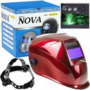 СВАРОЧНЫЙ ШЛЕМ С АВТОЗАТЕМНЕНИЕМ КРАСНАЯ АВТОМАТИЧЕСКАЯ МАСКА MAGNUM