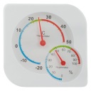 Гигрометр Аналоговый комнатный термометр, белый