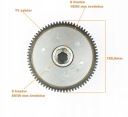 ЗЧЕПЛЕННЯ KPL. ЗАДНІ ATV CG125/150/ 200/250 -73 ЗУБ.  (14916602571) фото min 4