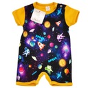 Летние RAMPERS, 74 год КОСМОС, размер 688, горчичный ЛЕТО