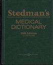 МЕДИЦИНСКИЙ СЛОВАРЬ Стедмана, 25-е издание