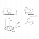 Монтажное основание RAM Mount с шаром размер B 1 дюйм RAM-B-238U