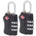 ЗАМОК С СИСТЕМНЫМ КОДОМ TSA ДЛЯ БАГАЖНОГО ЧЕМОДАНА