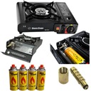 PRZENOŚNA MAŁA KUCHENKA GAZOWA SAMOCHODOWA +4 GAZY