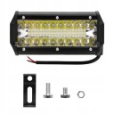 4X ФАРА РОБОЧА LED (СВІТЛОДІОД) ГАЛОГЕН 400W 12-24V DO CIAGNIKA ТРАКТОРА ЕКСКАВАТОР ZESTA  фото 10
