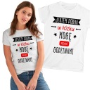 ЖЕНСКАЯ ФУТБОЛКА С ВЕСЕЛЫМ ПРИНТОМ - LITTLE M! М