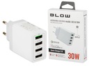 БЫСТРОЕ СЕТЕВОЕ ЗАРЯДНОЕ УСТРОЙСТВО CUB 4xUSB QUICK CHARGE 3.0 30 Вт