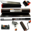 NÓŻ DO GŁADZI SOLID KOSA LIZAK ZESTAW 65cm KIJ TELE UCHWYT WAŁEK GŁADŹ TYNK