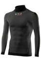 SIXS TS3 tričko s dlhým rukávom a stojačikom carbon čierna XL/XXL