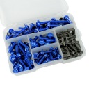 НАБОР ВИНТОВ, СИНИЕ АЛЮМИНИЕВЫЕ ВИНТЫ ДЛЯ ОБЛИЦОВАТЕЛЯ