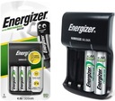 Базовое зарядное устройство ENERGIZER AAA R3 AA R6 + 4 батарейки типа AA 1300 мАч