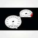 BMW R1200 GS 2010-12 Циферблаты БЕЛЫЕ Часы