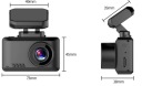 K2PRO ENREGISTREUR VIDÉO CAMÉRA AUTOMOBILE CAMÉRA ARRIÈRE 4K WIFI GPS SONYIMXphoto 11