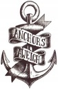 Съемные трусики с татуировкой и якорем Aweich Navy Anchor Sailing Panty