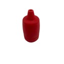 Osłonka oprawka silicon cap czerwona E27