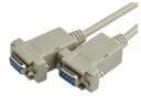 Кабель NULL MODEM DSUB 9pin RS232 COM 1,8м