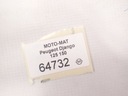 Uchwyt pasażera tył rączki Peugeot Django 125 150 Numer katalogowy części 64732