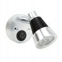 ЛАМПОЧКА DO CZYTANIA KSIAZEK LED (СВІТЛОДІОД) RV USB РЕГУЛЮВАННЯМ ОБОРОТНА 12V 3W CIEPLA BIEL  (18069714921) фото min 16