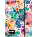 TECZKA Z GUMKĄ BACKUP A4 Wiosenne Kwiaty