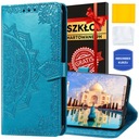 Чехол STRAMONIUM LEATHER WALLET для Motorola Edge 30 Neo + 9H GLASS