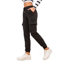 HL-1198 БРЮКИ ЖЕНСКИЕ ЧЕРНЫЕ S/M - 37