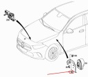 MERCEDES A CLASS W77 FASTENERS FASTENERS SYRENY ALARMS  photo 8