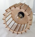 ДЕРЕВЯННЫЙ абажур для деревянных ламп E27 LOFT CYLINDER 2