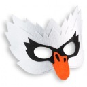 МАСКА из Войлока, ЛЕБЕДЬ, КОСТЮМ БЕЛОЙ ПТИЦЫ