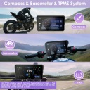 CARPURIDE W702BS ЭКРАН МОТОЦИКЛЕТНЫЙ 7'' BMW CARPLAY/ANDROID АВТО WIFI  фото 8
