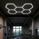 ФАРА 5 X HEXAGON LED (СВІТЛОДІОД) PLASTER MIODU ОСВІТЛЕННЯ ПАНЕЛЬ WARSZTAT GARAZ 6500K  (17865899573) фото min 9
