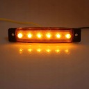 ФАРИ ГАБАРИТНІ LED (СВІТЛОДІОД) ОРАНДЖЕВІ 10 ШТ ПРИЧІП ПРИЧІП ВАНТАЖНИЙ АВТОМОБІЛЬ  (18924897526) фото min 14