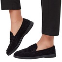 CZARNE MOKASYNY DAMSKIE RIMETT 39