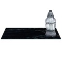 ПОДСВЕЧНИК СТЕКЛЯННЫЙ 60x20см Мрамор 36c