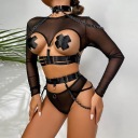 Комплект нижнего белья Harness Stripes Sexy Outfit