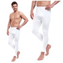 ТЕПЛЫЕ МУЖСКИЕ ЗИМНИЕ ДЛИННЫЕ БРЮКИ, БРЮКИ ИЗ ХЛОПКОВОГО ДЛИННОГО ПОХОДА MORAJ XXL, БЕЛЫЕ