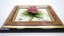 ФАРФОРОВЫЕ 3D ЦВЕТЫ H-P CAPODIMONTE в рамке-розе