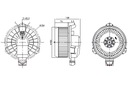 VENTILADOR SOPLADORES FORD GALAXY 3 MONDEO V S-MAX FORD EE.UU. EDGE 