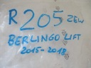 BERLINGO LIFT 15-18 CALANDRE GRILLE PARE-CHOCS NEUFphoto 13