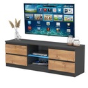 Стол тумба под ТВ 4 ящика Front Wotan LED Free