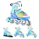 Женские регулируемые роликовые коньки 4 в 1, 34–38 нилей