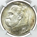 Polska, II RP, 10 złotych 1936, Piłsudski, NGC MS65, MAX NOTA, WYŚMIENITA Waga produktu z opakowaniem jednostkowym 0.05 kg