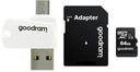 GOODRAM 64GB microSDXC class 10 UHS I + adapter + czytnik Kod producenta M1A4-0640R12