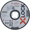 ДИСК BOSCH CORUNDUM INOX METAL 125x1,0 мм X-LOCK